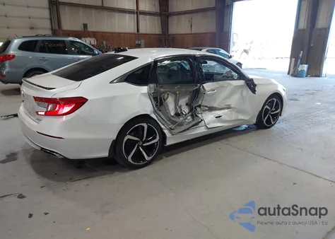 2022 Honda Accord Sport из США, поврежденный, VIN 1HGCV1F38NA124249